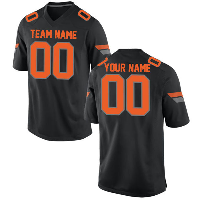 Custom Orange Football Jerseys, Football Uniforms For Your Team