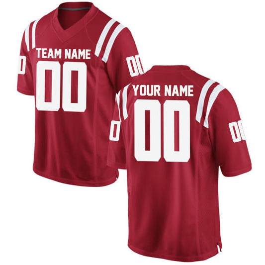 Football Custom Jersey Stitched Name & Number Style07122312
