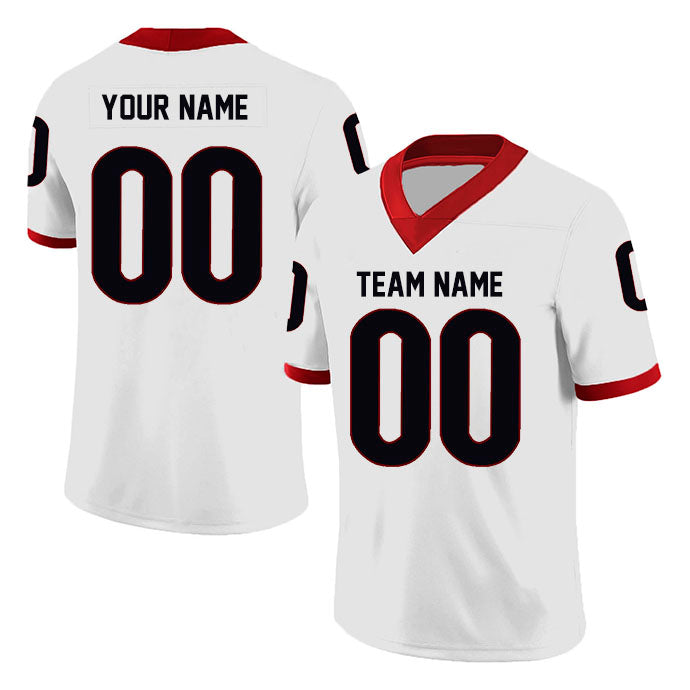 Custom uga best sale football jersey