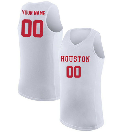 Basketball Custom Houston Cougars Jersey Stitched Name & Number Style11222301