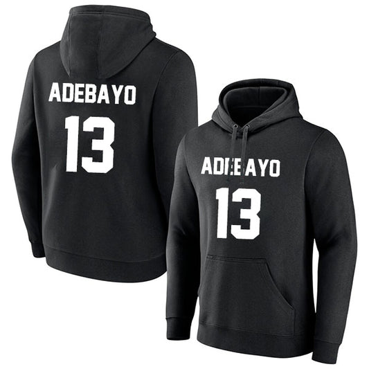 Bam Adebayo 13 Pullover Hoodie Black Style08092521