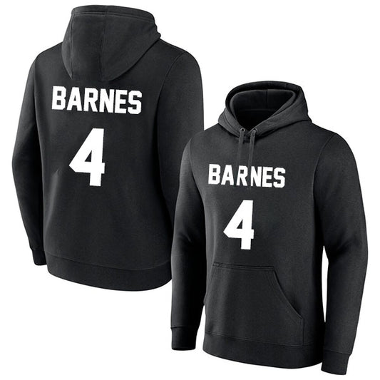 Scottie Barnes 4 Pullover Hoodie Black Style08092530