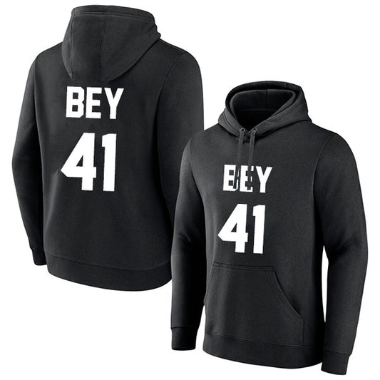 Saddiq Bey 41 Pullover Hoodie Black Style08092589