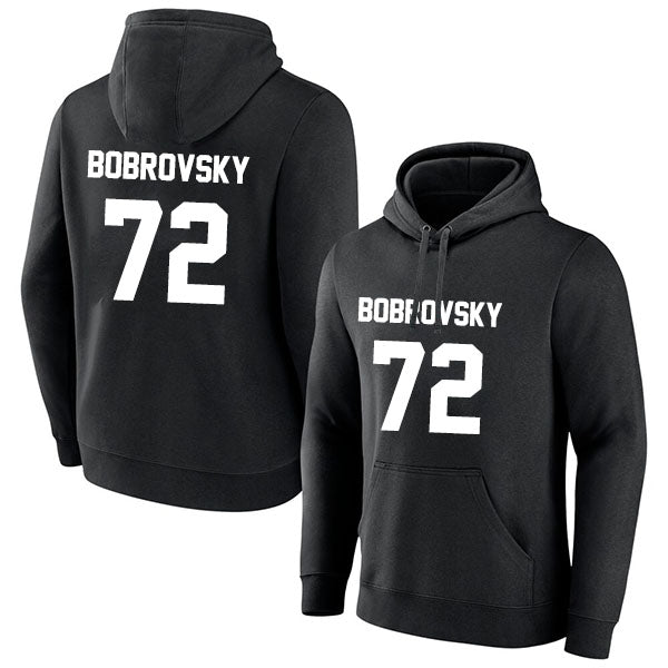Sergei Bobrovsky 72 Pullover Hoodie Black Style08092687