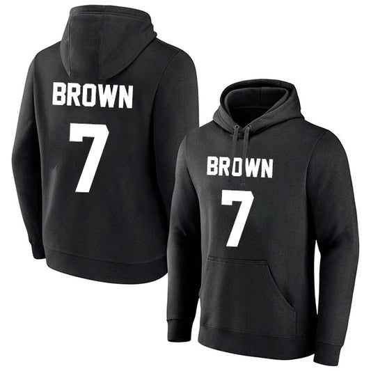 Jaylen Brown 7 Pullover Hoodie Black Style08092537