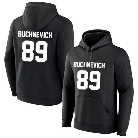 Pavel Buchnevich 89 Pullover Hoodie Black Style08092690