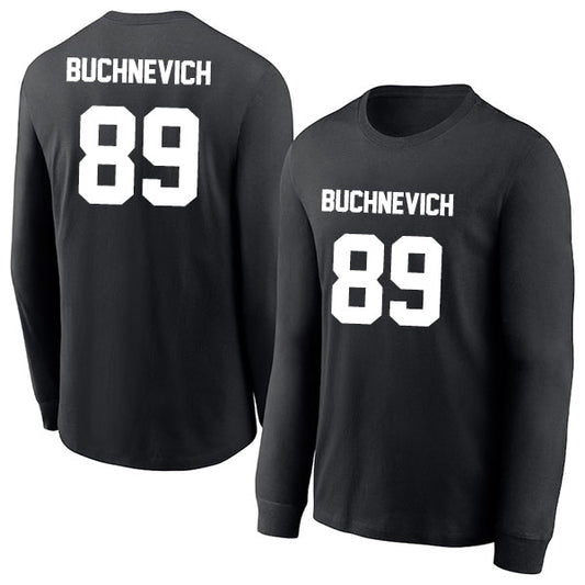 Pavel Buchnevich 89 Long Sleeve Tshirt Black/White Style08092740