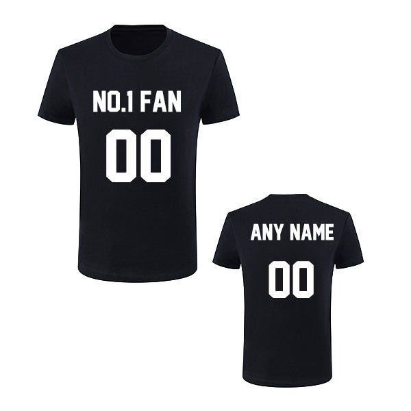 Custom "#1 Fan" Short Sleeve Tshirt Style18122201