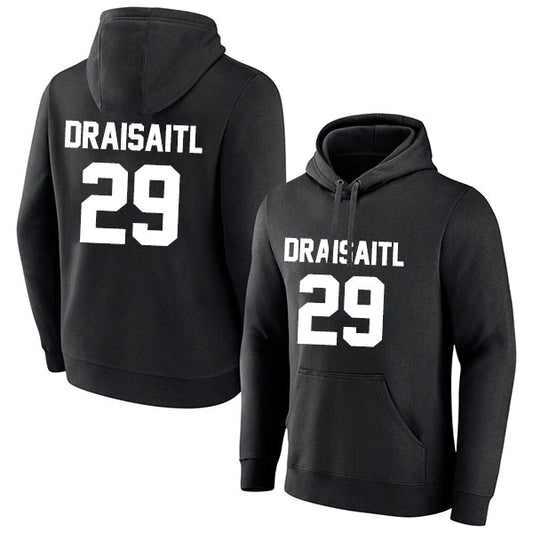 Leon Draisaitl 29 Pullover Hoodie Black Style08092656