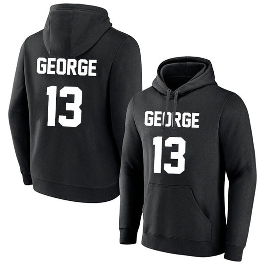 Paul George 13 Pullover Hoodie Black Style08092514