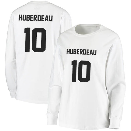 Jonathan Huberdeau 10 Long Sleeve Tshirt Black/White Style08092703