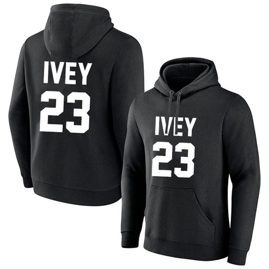 Jaden Ivey 23 Pullover Hoodie Black Style08092631