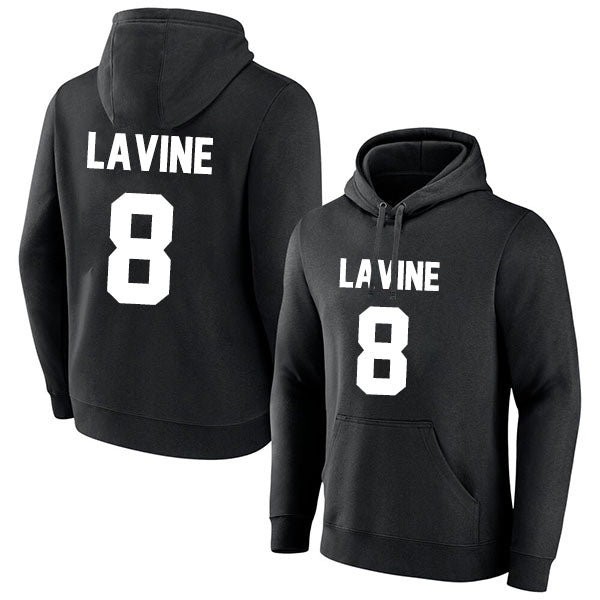 Zach LaVine 8 Pullover Hoodie Black Style08092539