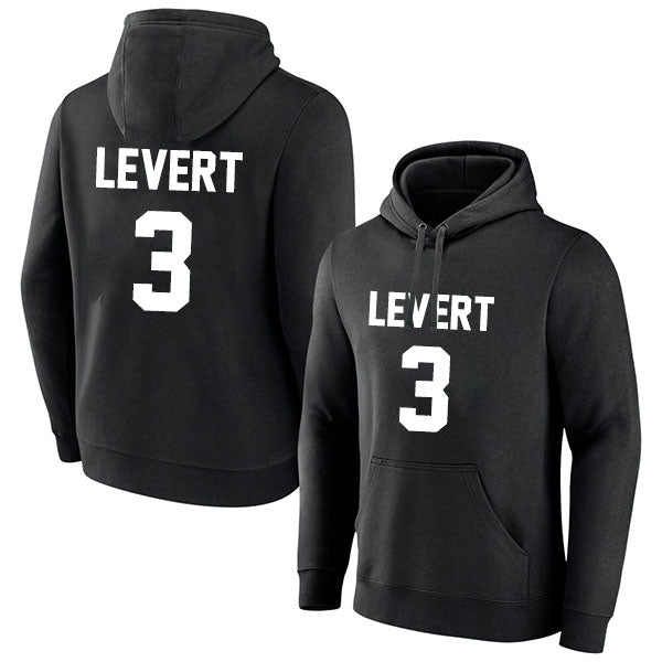 Caris LeVert 3 Pullover Hoodie Black Style08092618