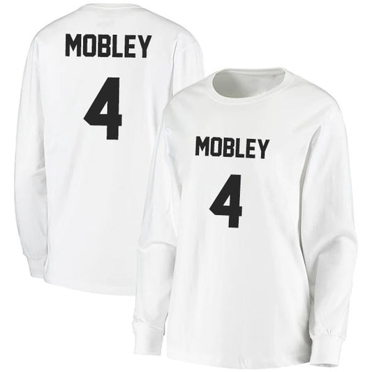 Evan Mobley 4 Long Sleeve Tshirt Black/White Style08092772