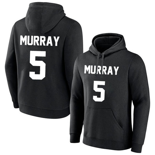 Dejounte Murray 5 Pullover Hoodie Black Style08092532