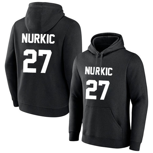 Jusuf Nurkic 27 Pullover Hoodie Black Style08092567