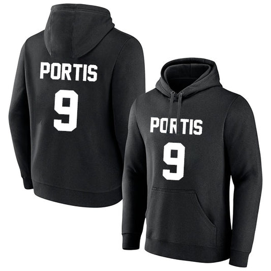 Bobby Portis 9 Pullover Hoodie Black Style08092636