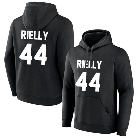 Morgan Rielly 44 Pullover Hoodie Black Style08092680