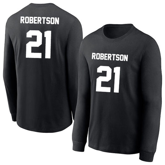 Jason Robertson 21 Long Sleeve Tshirt Black/White Style08092742