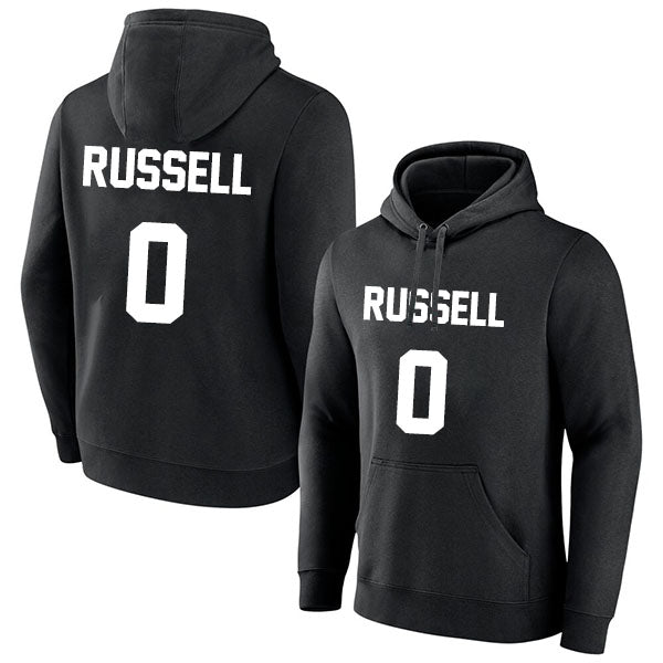 D’Angelo Russell 0 Pullover Hoodie Black Style08092558