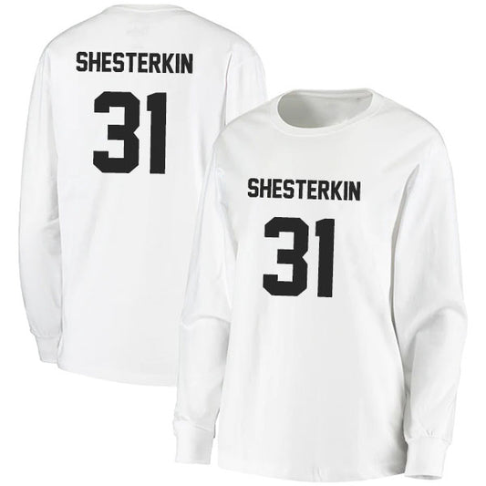 Igor Shesterkin 31 Long Sleeve Tshirt Black/White Style08092716