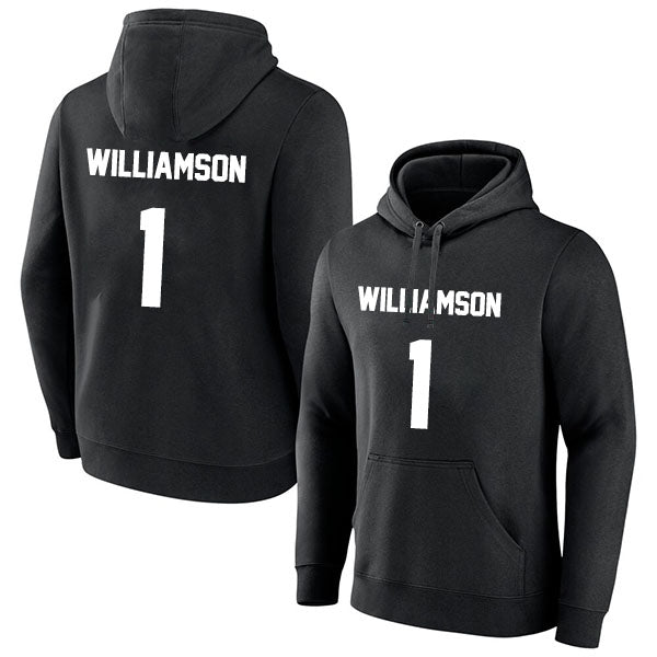 Zion Williamson 1 Pullover Hoodie Black Style08092524