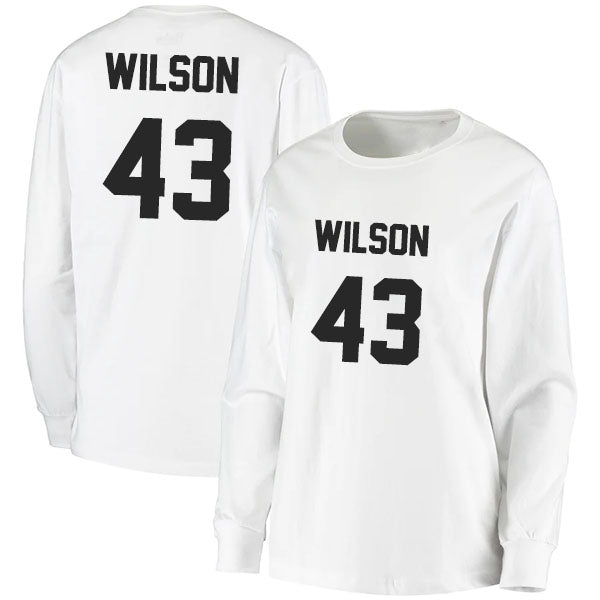 Tom Wilson 43 Long Sleeve Tshirt Black/White Style08092736
