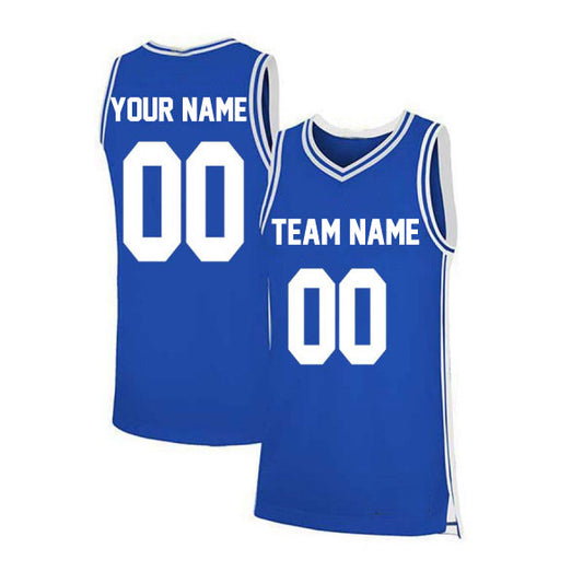 Custom Blue Basketball Jersey  Custom basketball, Basketball jersey, Royal  blue