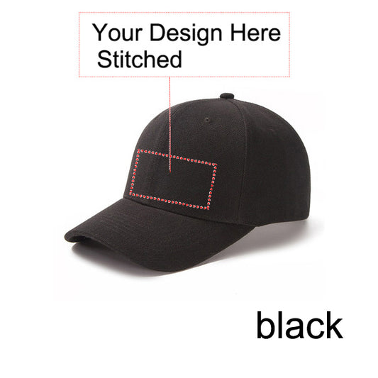 Customized Stitched Curved Adjustable Baseball Cap