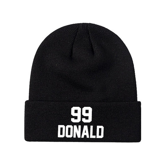 Los Angeles Donald 99 Knit Hat Black/Gray/Blue/White Style08092371