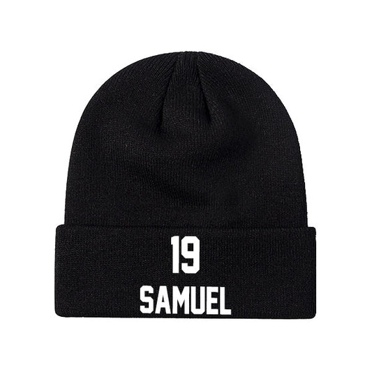 San Francisco Samuel 19 Knit Hat Black/Red/Gray/White Style08092452