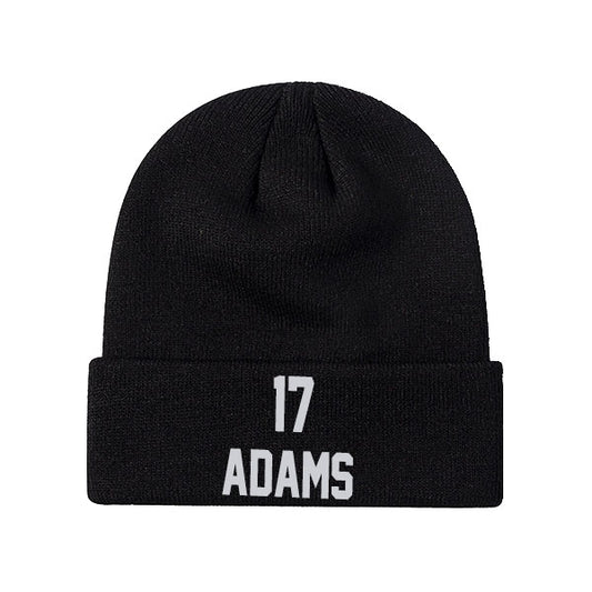 Las Vegas Adams 17 Knit Hat Black/White Style08092389