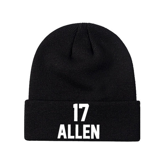 Buffalo Allen 17 Knit Hat Black/Blue/Red/White Style08092377