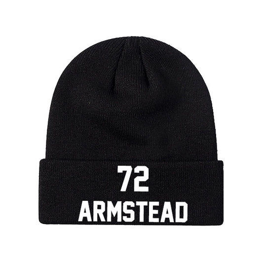 Miami Armstead 72 Knit Hat Black/White Style08092455