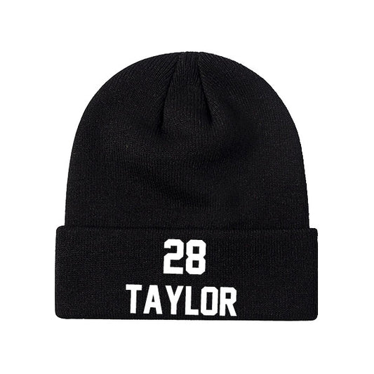 Indianapolis Taylor 28 Knit Hat Black/Blue/White Style08092415