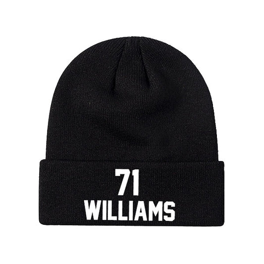 San Francisco Williams 71 Knit Hat Black/Gray/Red/White Style08092383