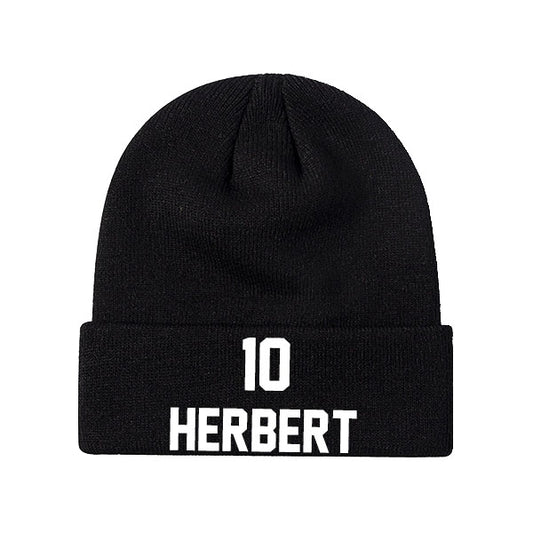 Los Angeles Herbert 10 Knit Hat Black/Blue/White Style08092407