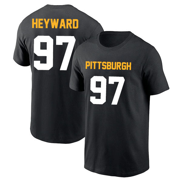 Pittsburgh Heyward 97 Short Sleeve Tshirt Black/White Style08092265