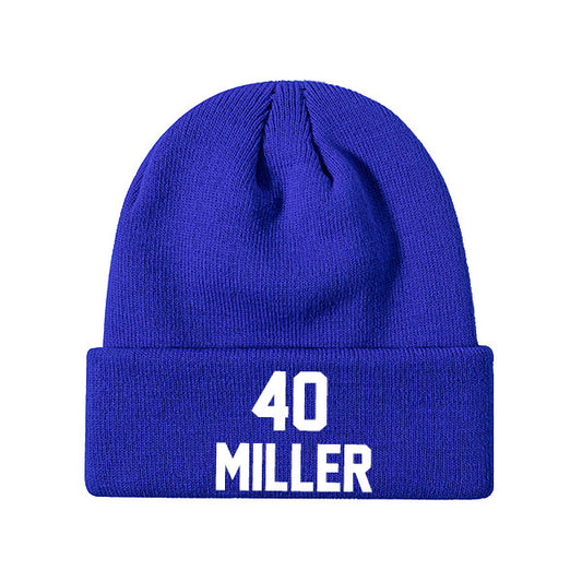 Buffalo Miller 40 Knit Hat Black/Blue/Red/White Style08092457