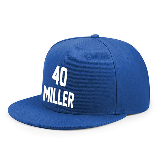 Buffalo Miller 40 Flat Adjustable Baseball Cap Black/Blue/Red/White Style08092427