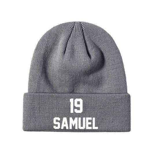 San Francisco Samuel 19 Knit Hat Black/Gray/Red/White Style08092417