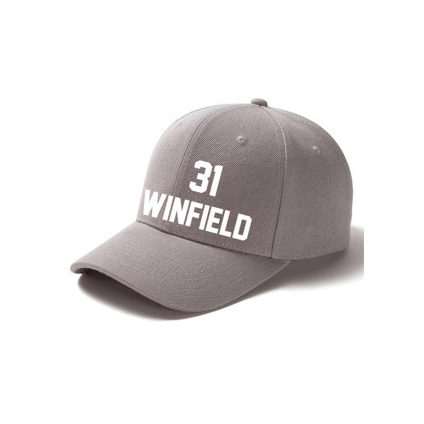 Tampa Bay Winfield 31 Curved Adjustable Baseball Cap Black/Red/Gray/White Style08092494