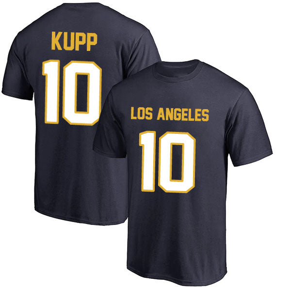 Los Angeles Kupp 10 Short Sleeve Tshirt Blue/Yellow/White/Grey/Navy Style03092203