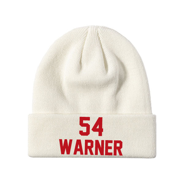 San Francisco Warner 54 Knit Hat Black/Red/Gray/White Style08092473