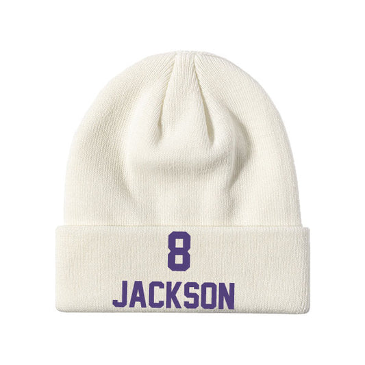 Baltimore Jackson 8 Knit Hat Black/White Style08092467