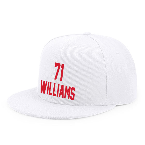 San Francisco Williams 71 Flat Adjustable Baseball Cap Black/Gray/Red/White Style08092349