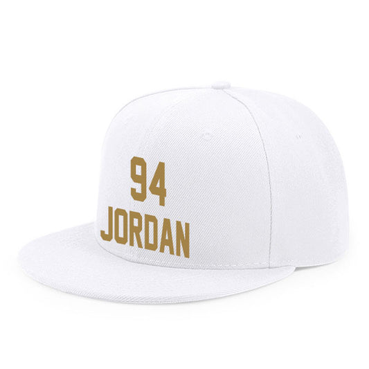 New Orleans Jordan 94 Flat Adjustable Baseball Cap Black/White Style08092437