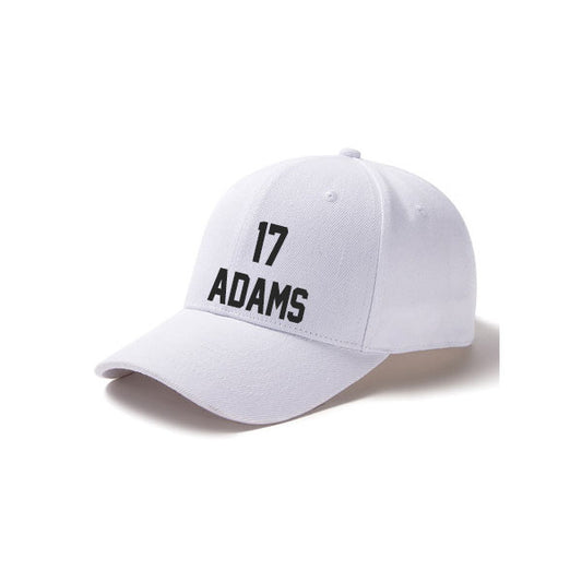 Las Vegas Adams 17 Curved Adjustable Baseball Cap Black/White Style08092388