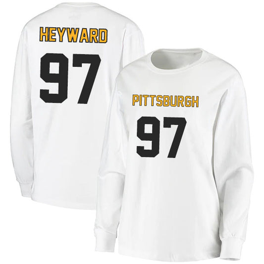 Pittsburgh Heyward 97 Long Sleeve Tshirt Black/White Style08092239